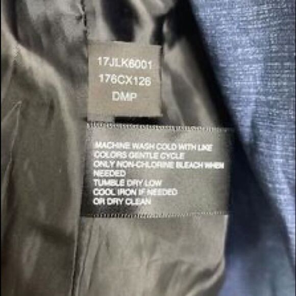 Kenneth Cole New York Women’s Jacket, Size Medium, Navy Blue - Picture 8 of 8